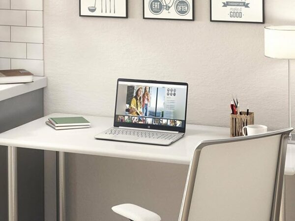 HP 15s, 12th Gen Intel Core i5-1235U, 8GB DDR4, 512GB SSD, (Win 11, Office 21, Silver, 1.69kg), FY5008TU Anti-Glare, 15.6-inch(39.6cm), FHD Laptop, Intel UHD Graphics, Backlit KB, HD Camera, fq5329tu - Image 3
