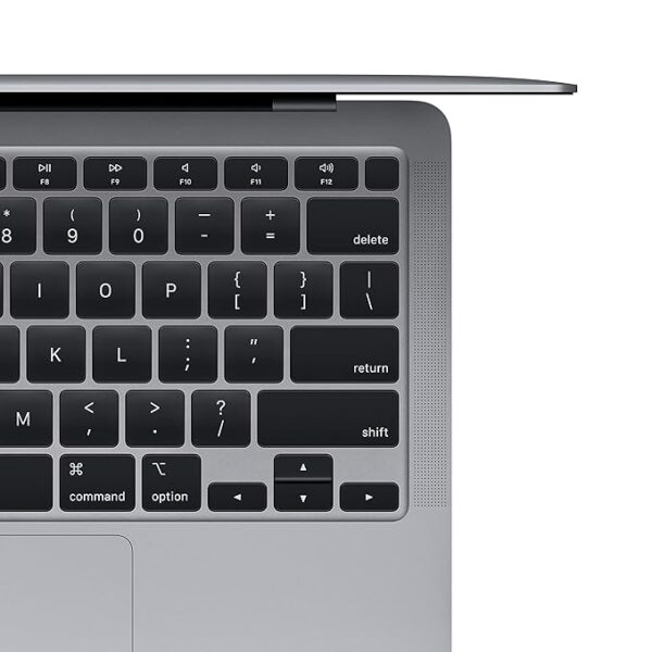 Apple MacBook Air Laptop: Apple M1 chip, 13.3-inch/33.74 cm Retina Display, 8GB RAM, 256GB SSD Storage, Backlit Keyboard, FaceTime HD Camera, Touch ID. Works with iPhone/iPad; Space Grey - Image 4